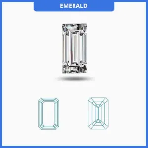 0.30CT K-L/SI3-I1 Emerald Cut Diamond MDL#D9281-16