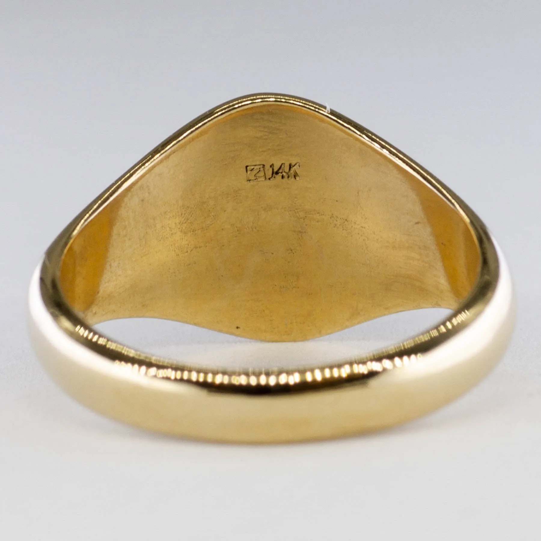 '100 Ways' Yellow Gold Signet Ring | Options Available |