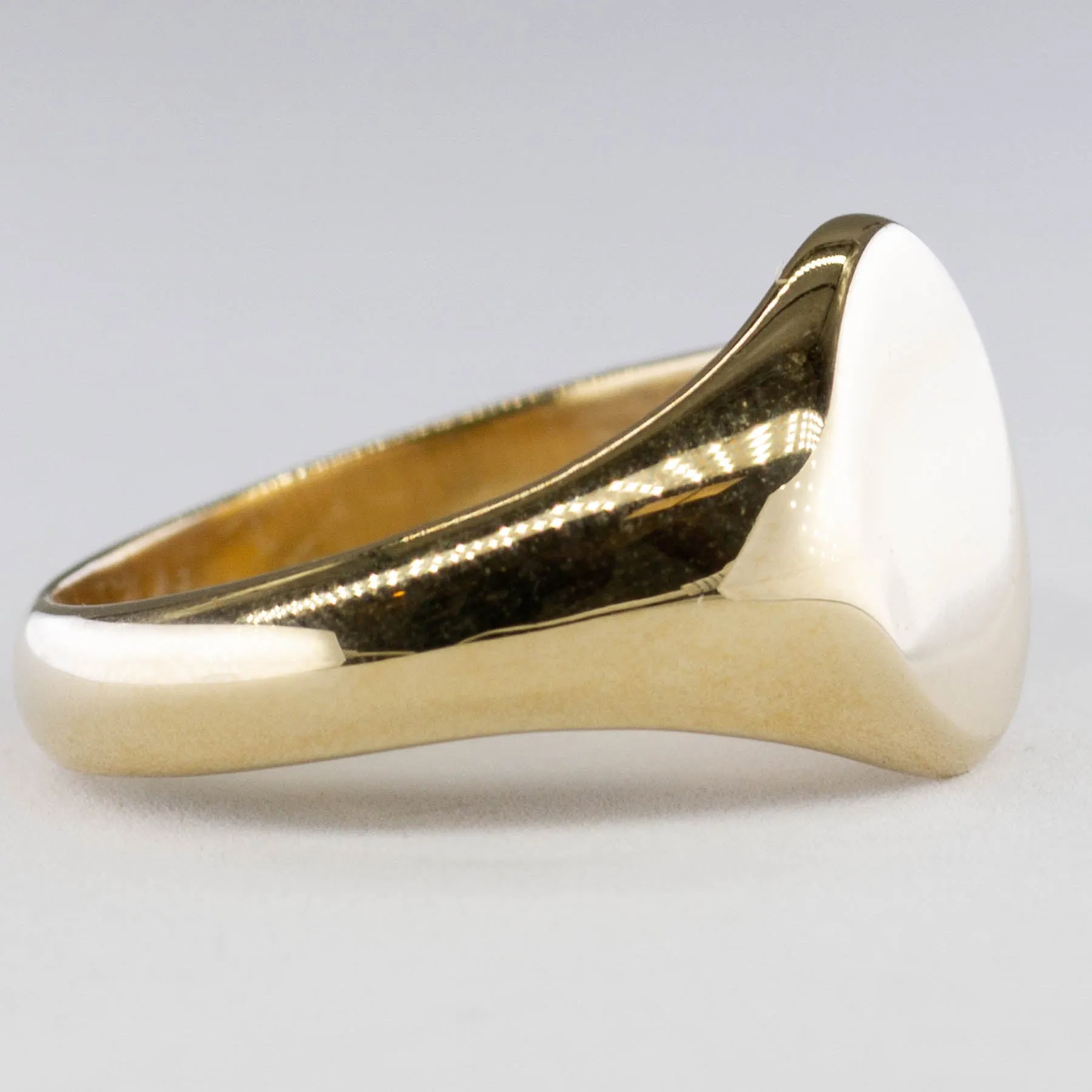 '100 Ways' Yellow Gold Signet Ring | Options Available |