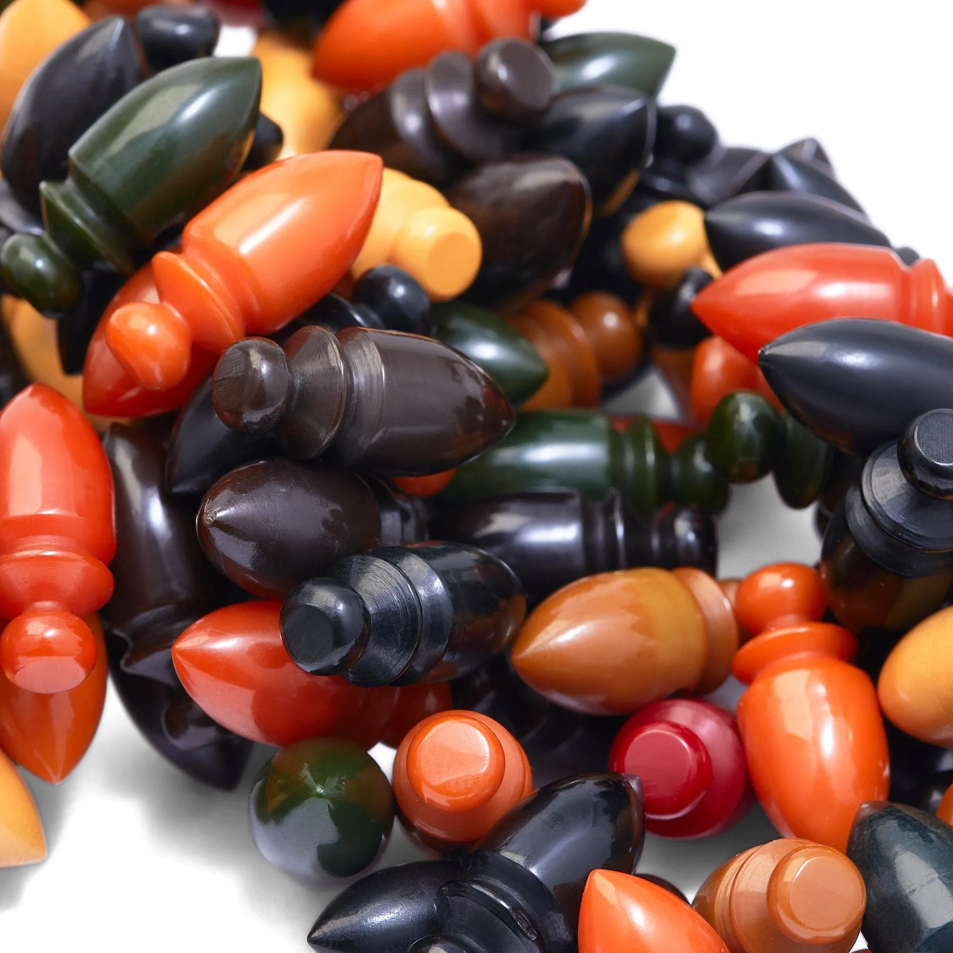 1930s Multicoloured Novelty Bakelite Necklace