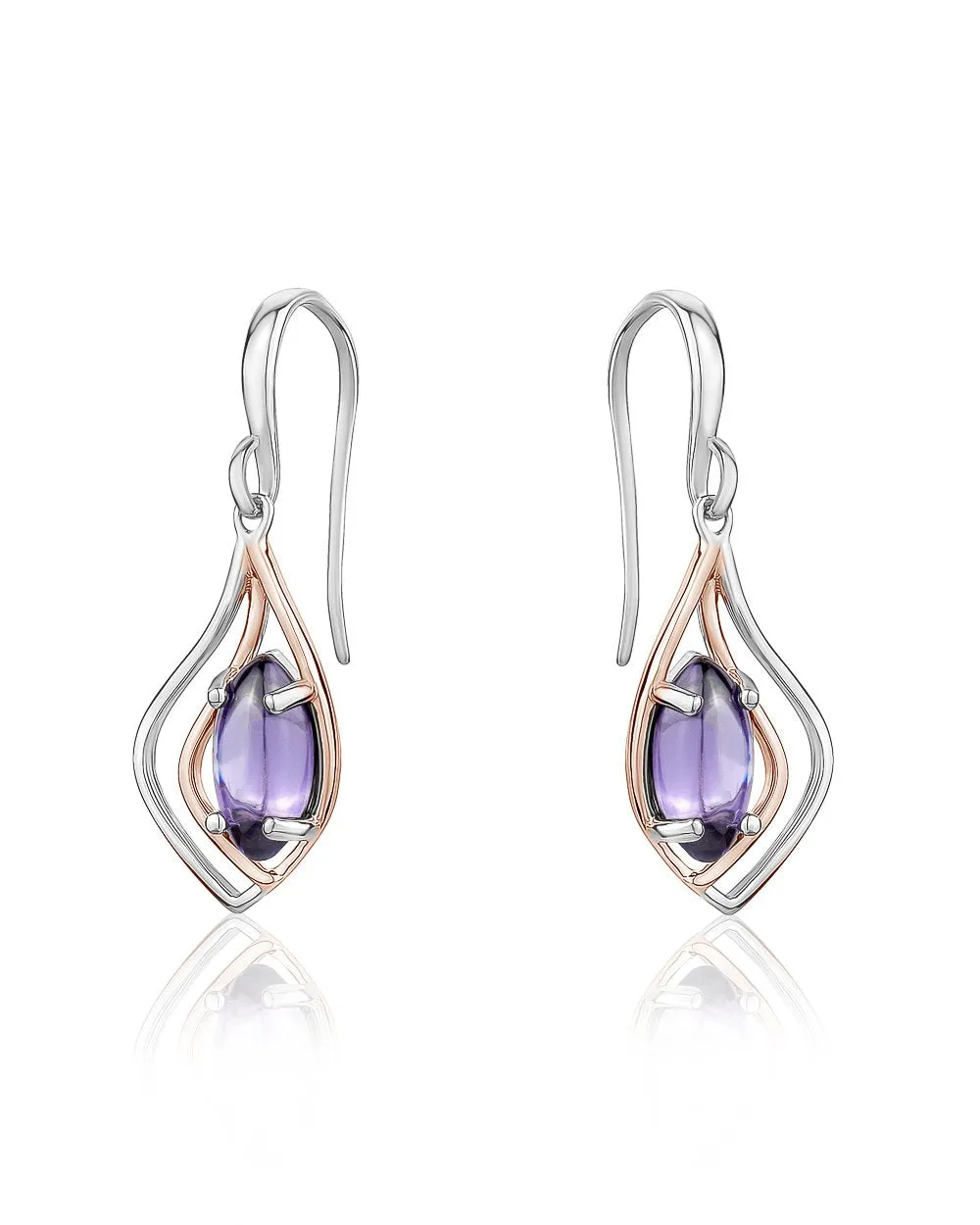 Amethyst Drop Earrings