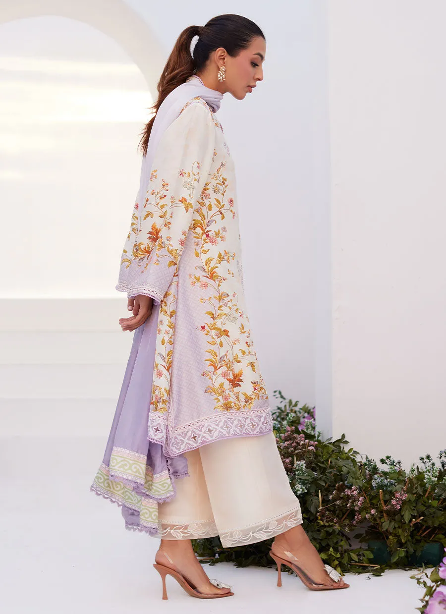 Amethyst Trellis Shirt and Dupatta