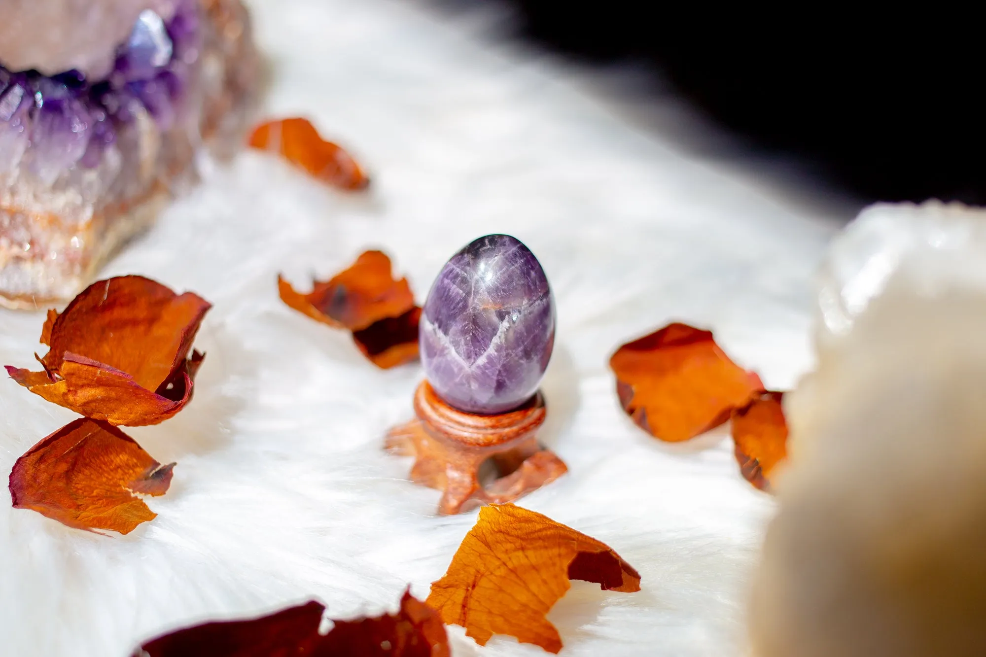 AMETHYST YONI EGG - GIA CERTIFIED