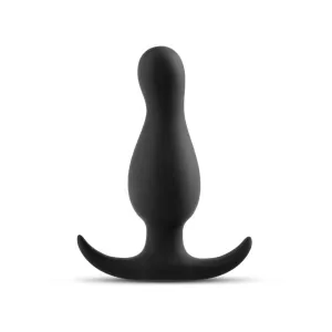 Anal Adventures Platinum - Curve Plug - Black