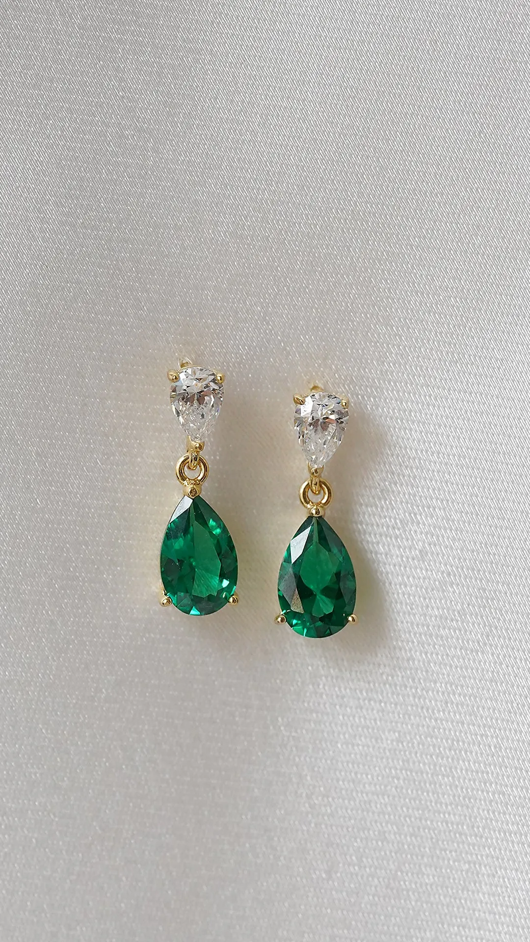 Baby Arabella Emerald 18K Gold Vermeil