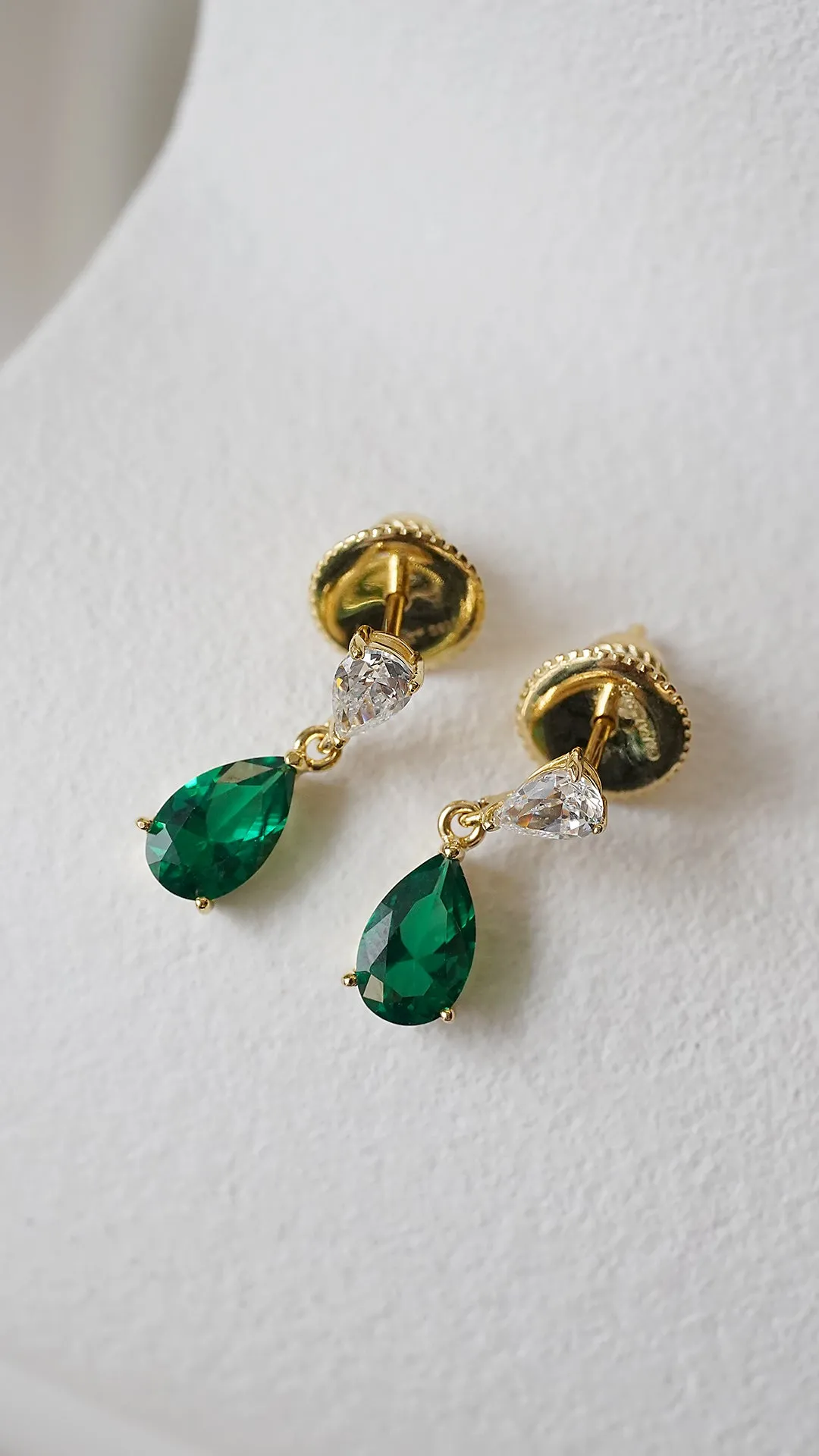 Baby Arabella Emerald 18K Gold Vermeil