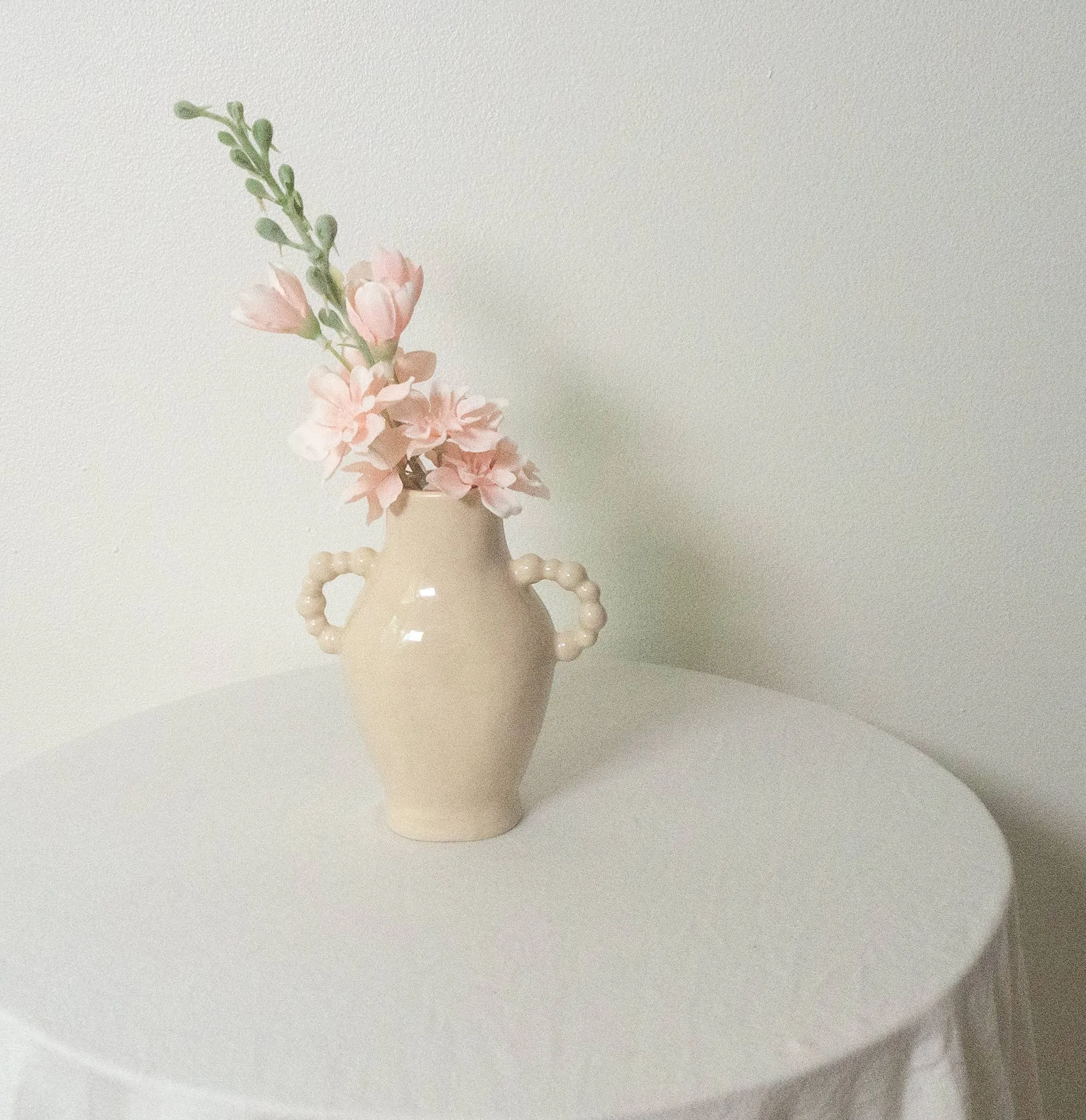 Beaded Bud Vase in Lavender