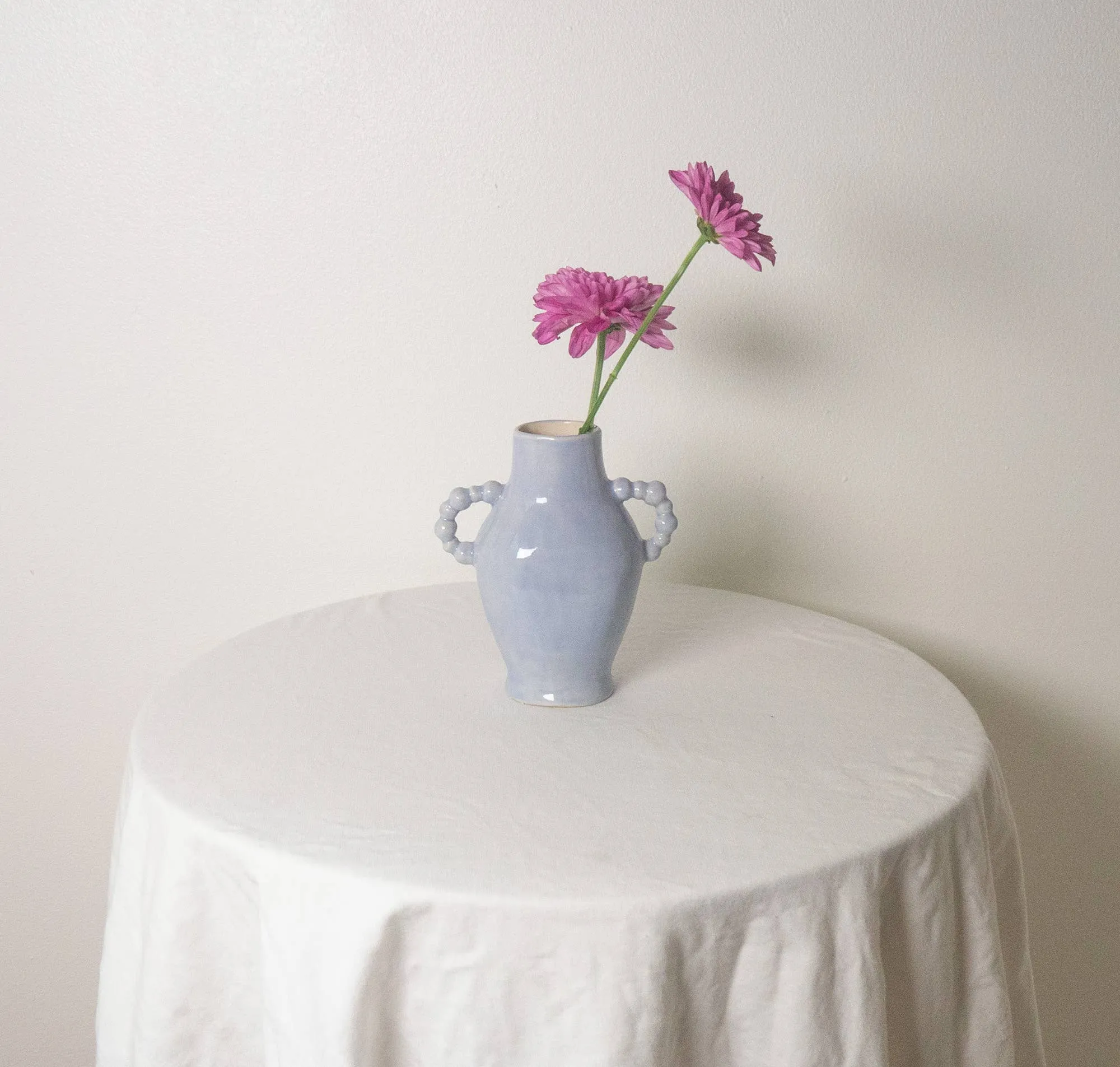 Beaded Bud Vase in Lavender