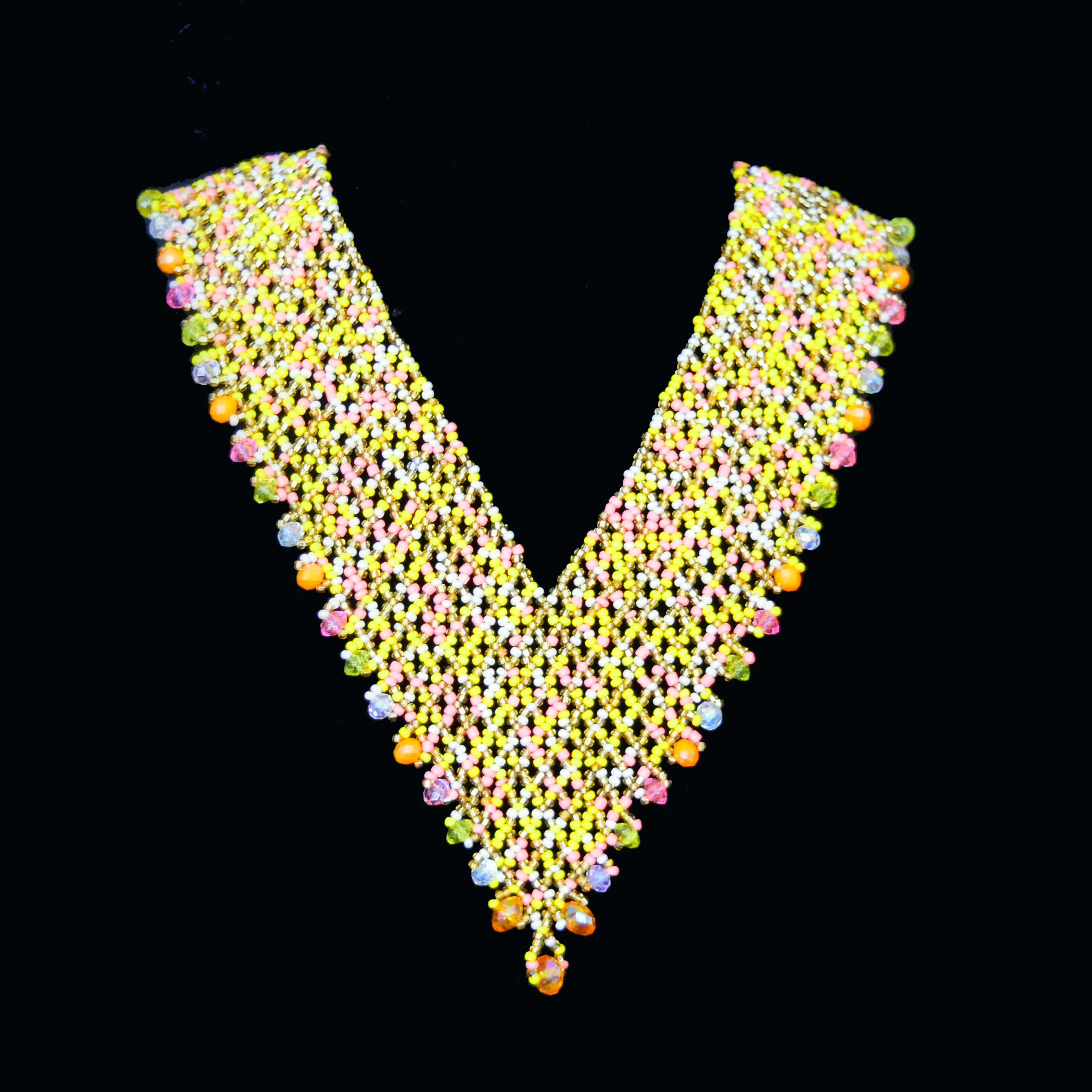 Beaded Jewelry Set - NA-OV-1003-Y