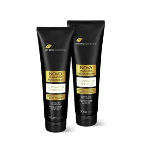 Black Platinum Anti Yellow Blond Platinum Color Maintenance Kit 2x300ml - Senses