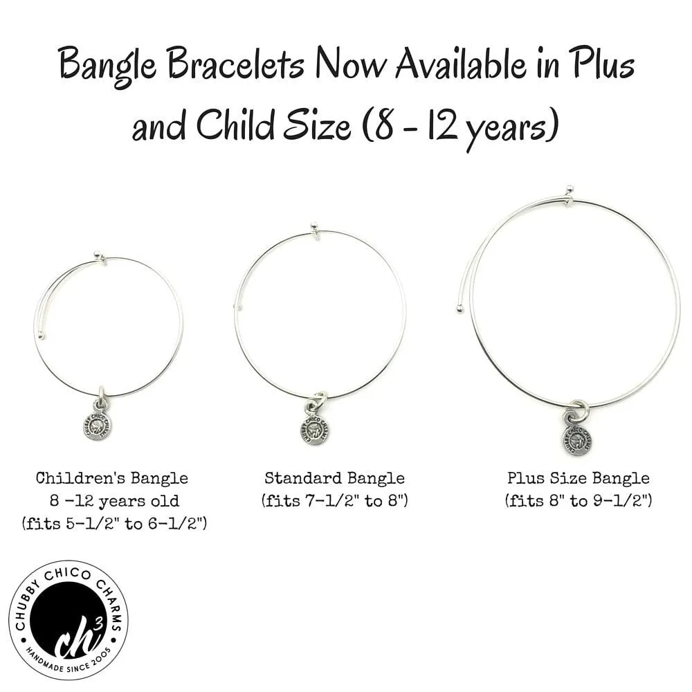 Cardinals Appear When Angels Are Near Bangle Bracelet