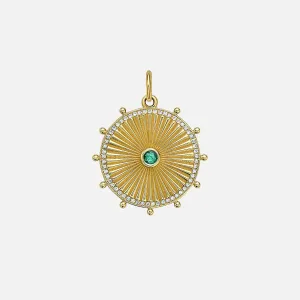 Cassandane Fluted Sun Medallion