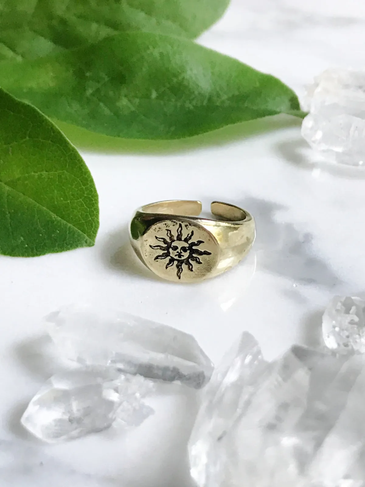 Celestial Signet Rings by Amano Studio