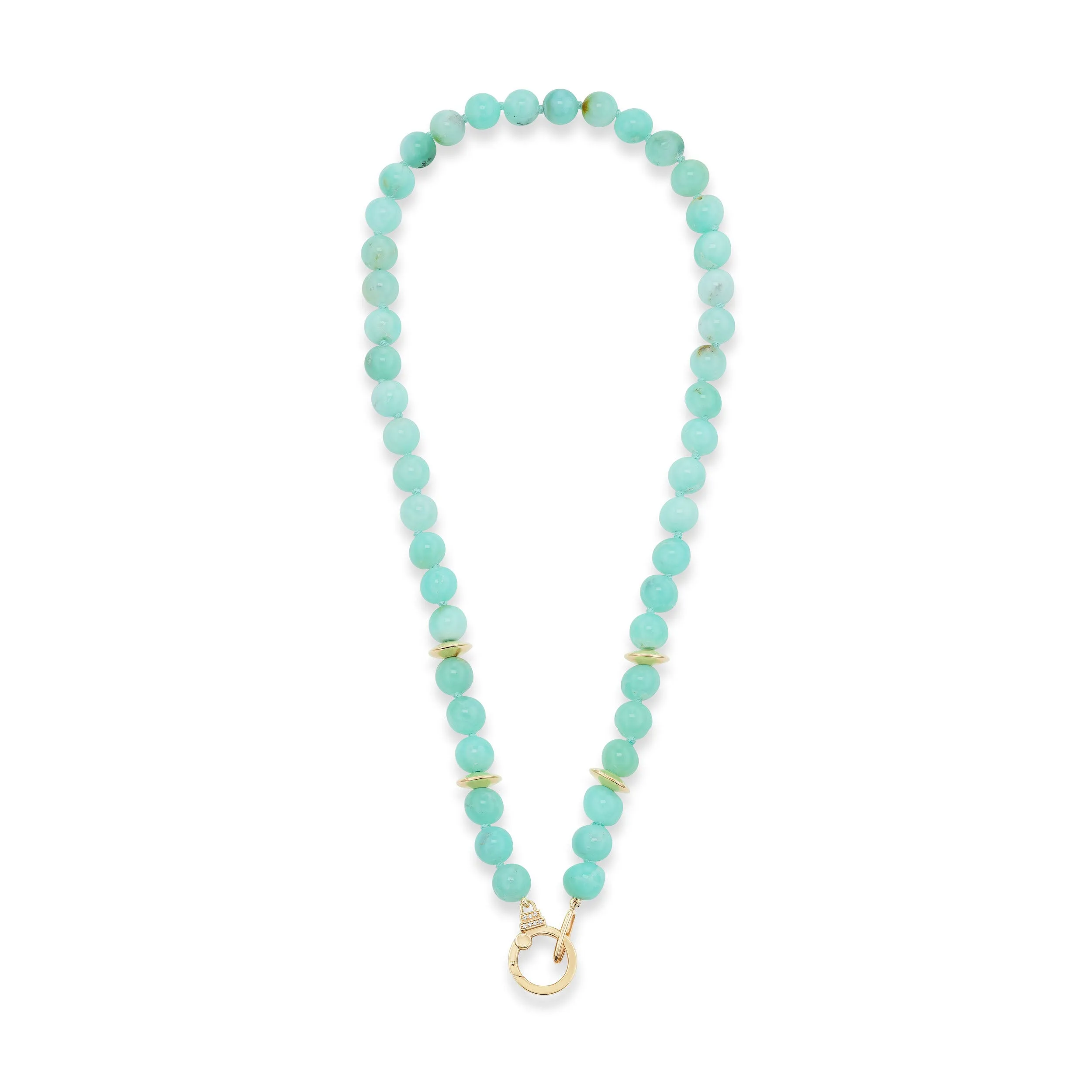 Chrysoprase Beaded Necklace