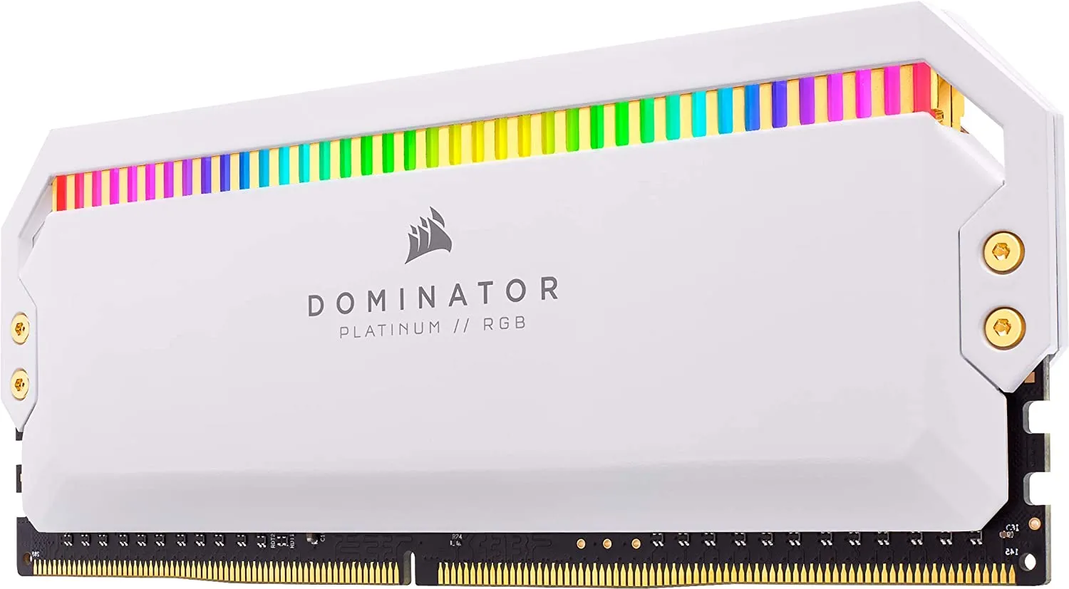 Corsair Dominator Platinum RGB 16GB (2x8GB) DDR4 3200MHz C16, RGB LED Desktop Memory (High Performance and Response Times) - White