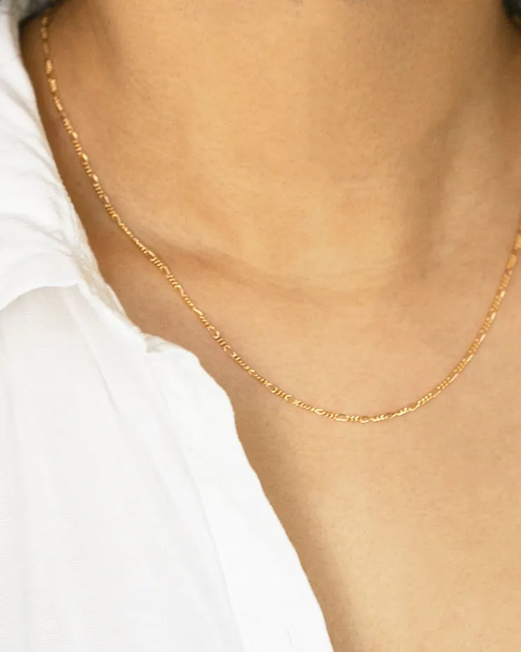 Dainty Figaro Chain Necklace