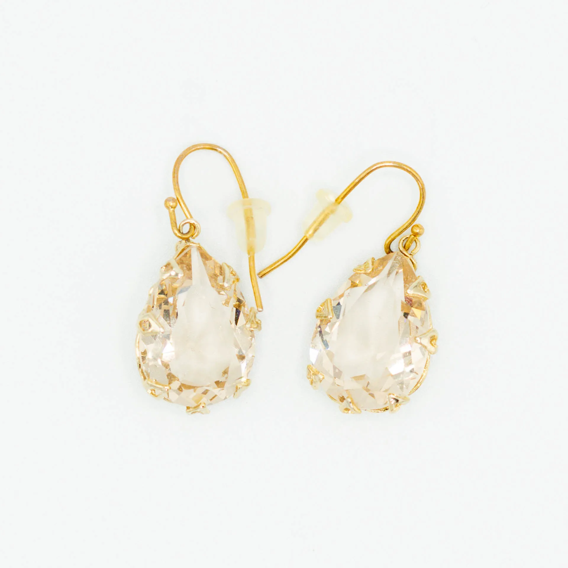 Danielle Champagne Drop Earrings