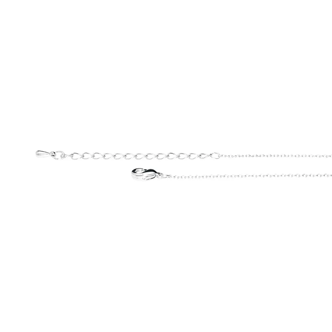 Denisa Necklace Silver Plated