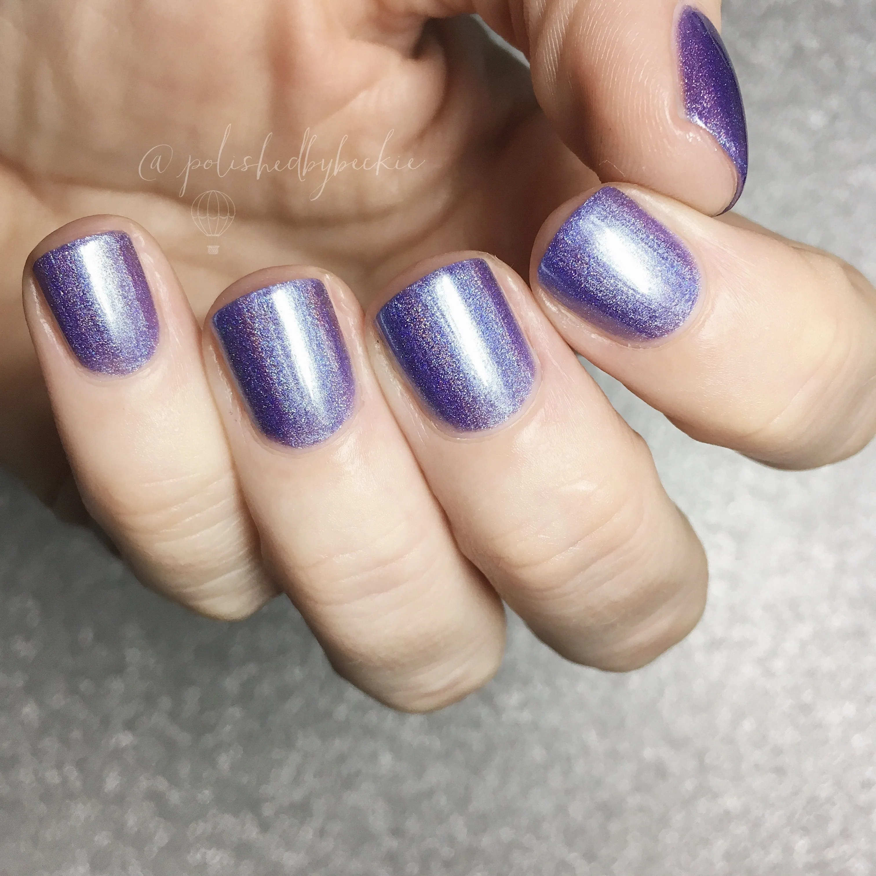 February Amethyst Birthstone Indie Nail Polish