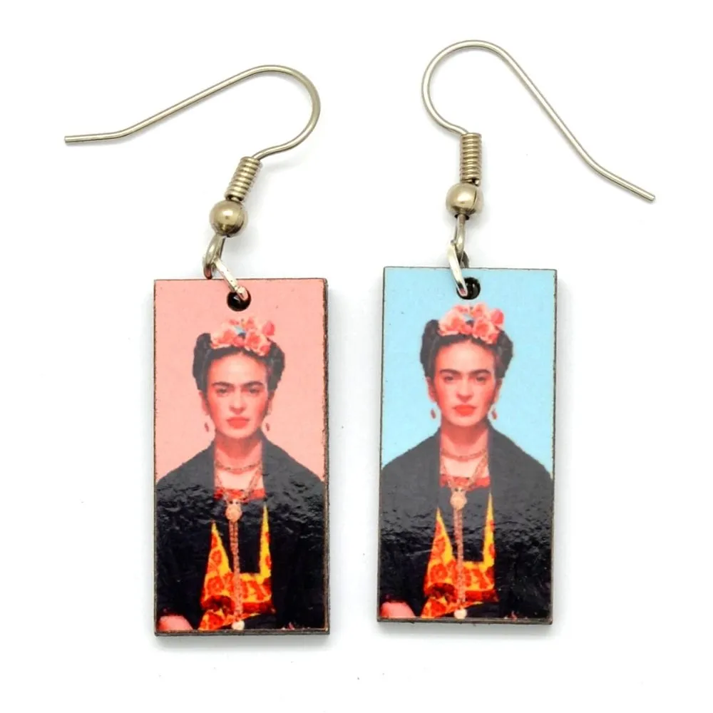 Frida Kahlo Dangle Earrings - Pick Your Favorite