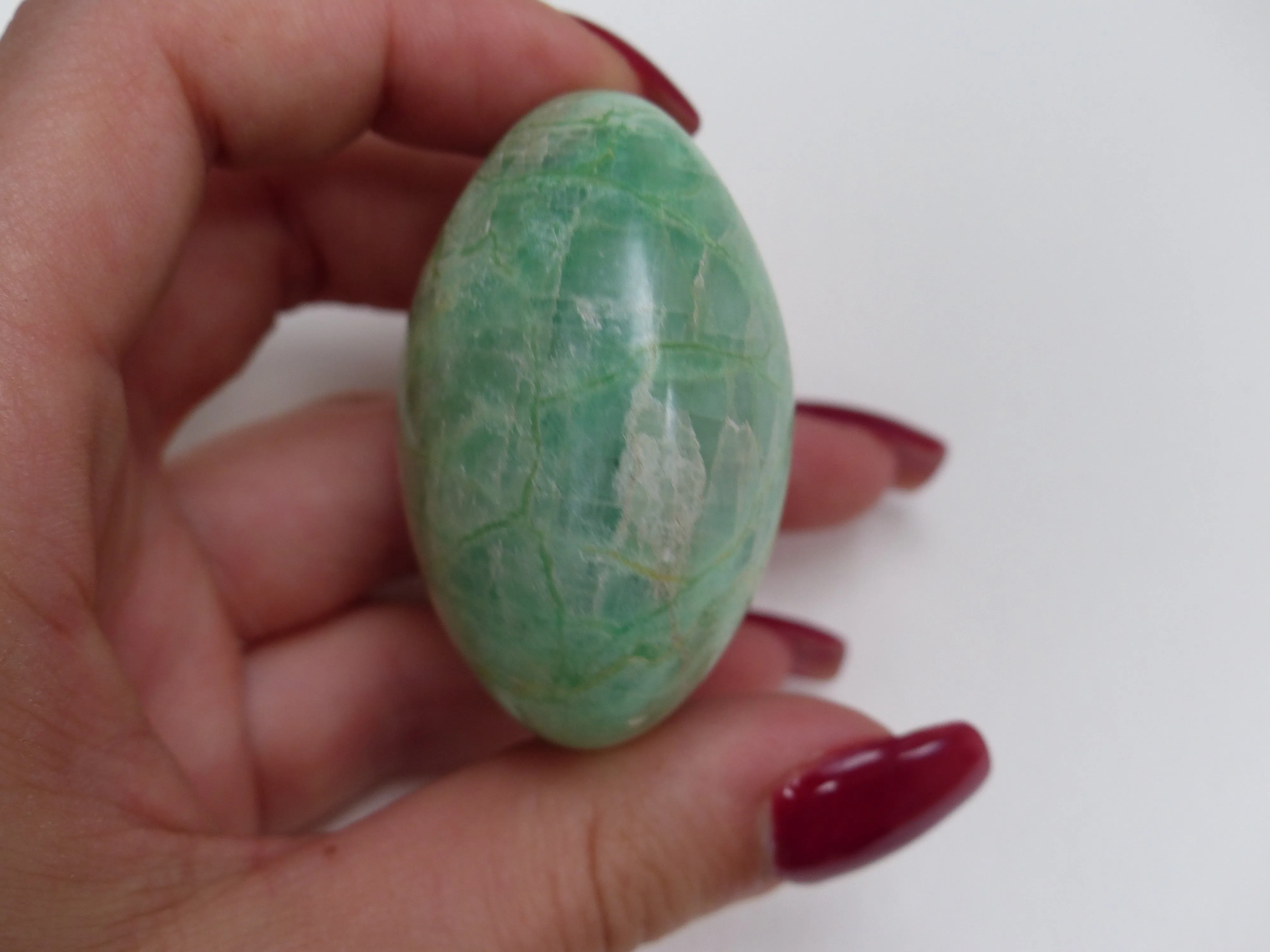 Garnierite Palm Stone (#7)