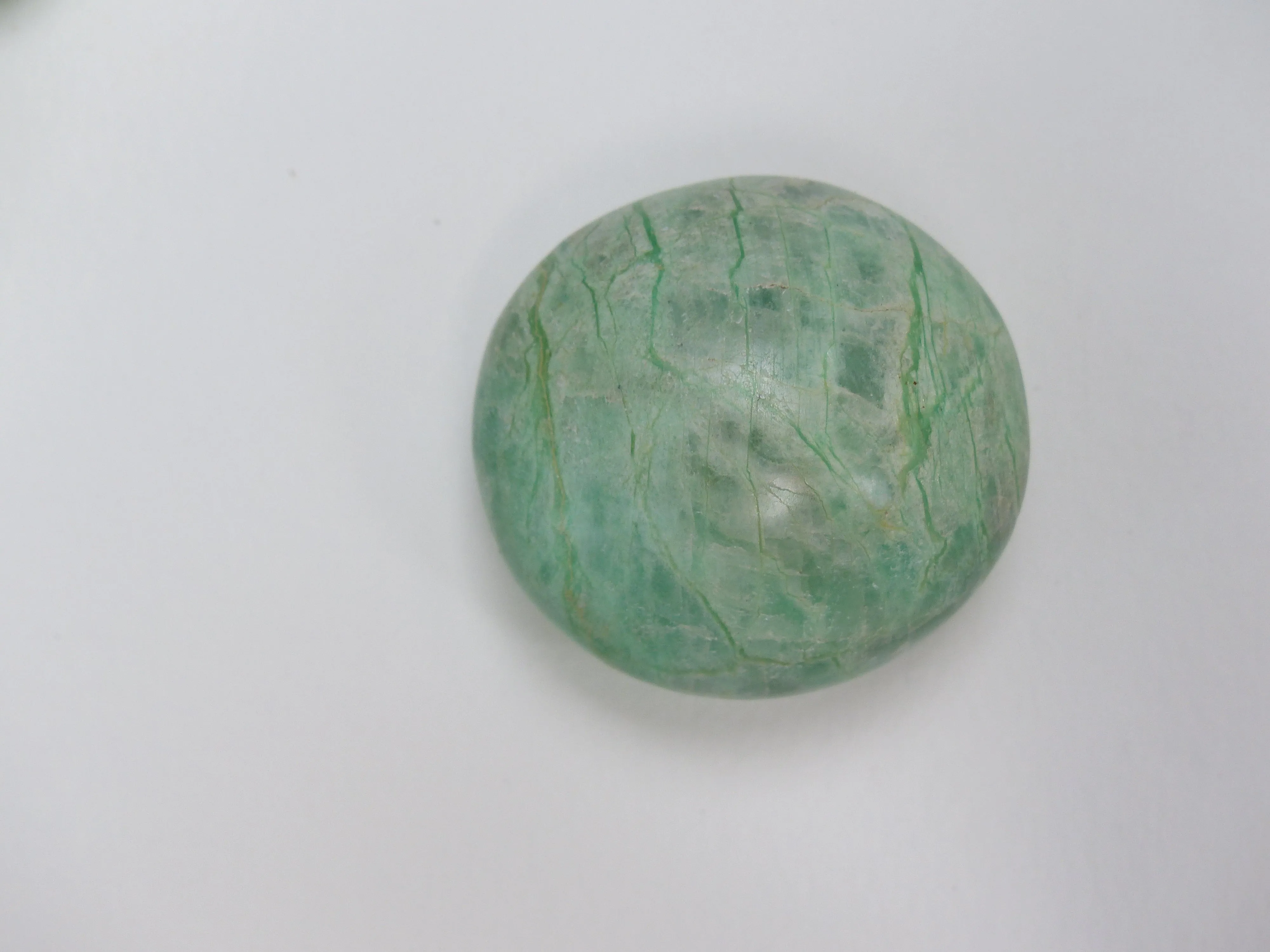 Garnierite Palm Stone (#7)