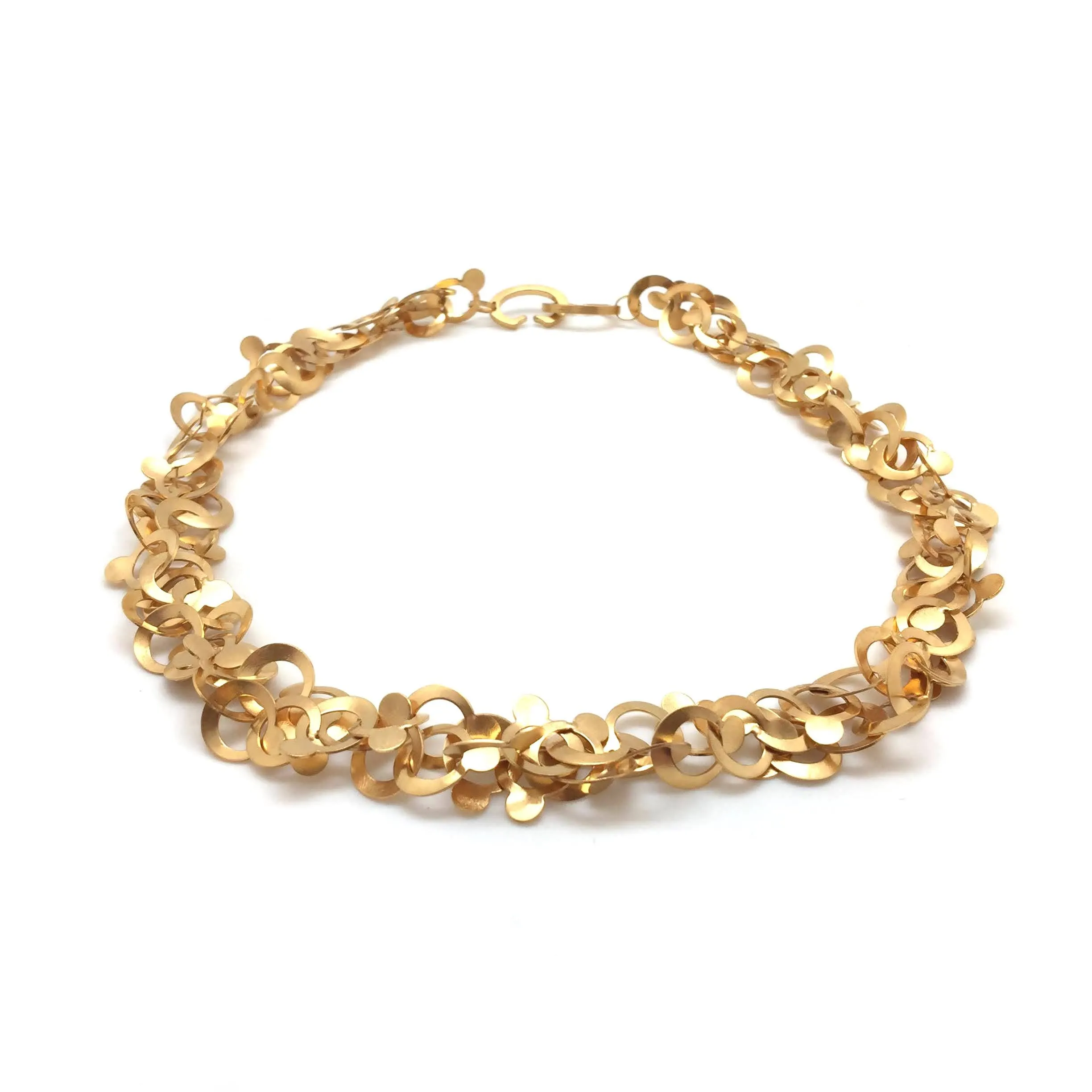 Gold Entangled Necklace