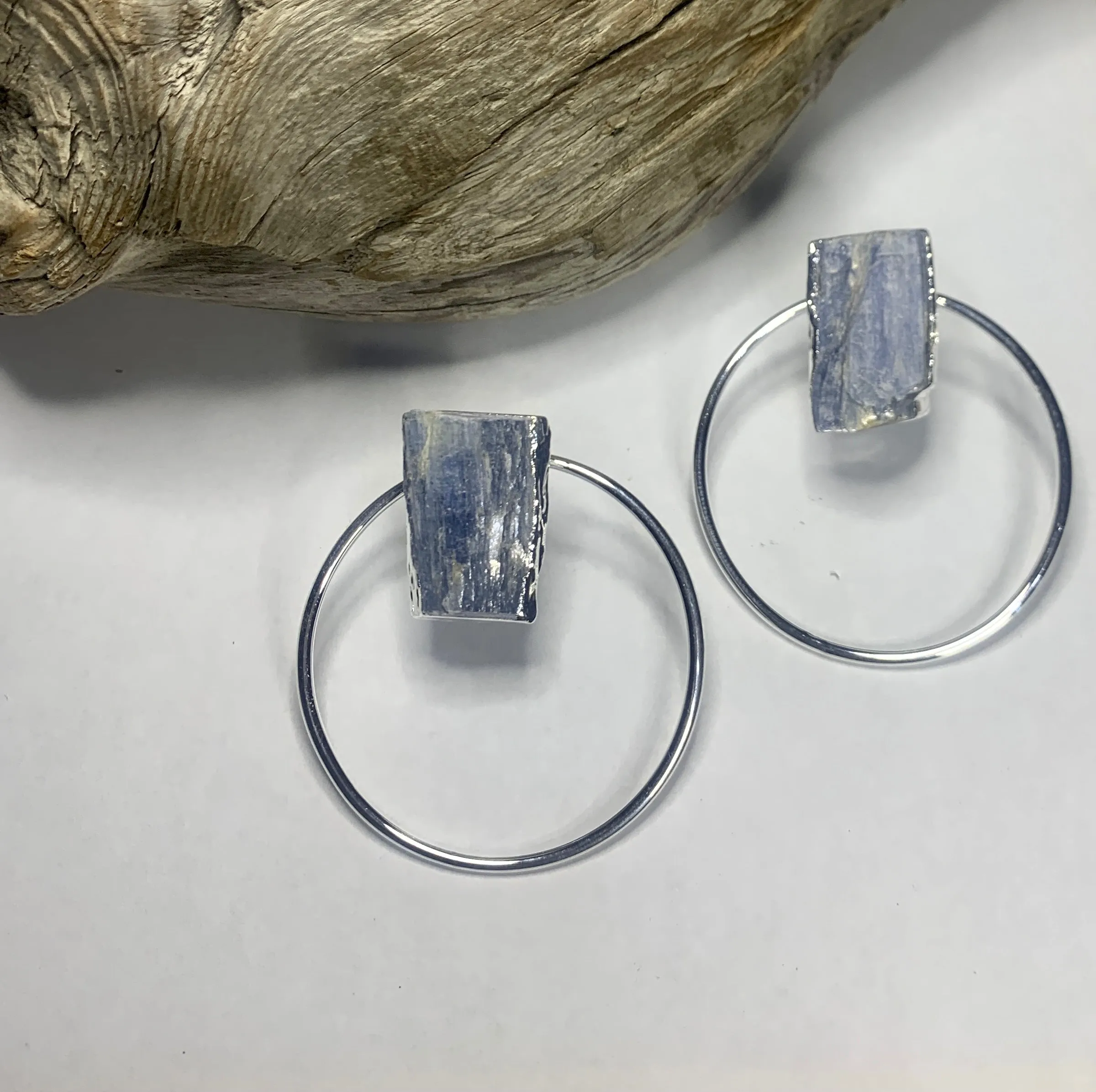 Got The Goods Gemstone Hoop Earrings