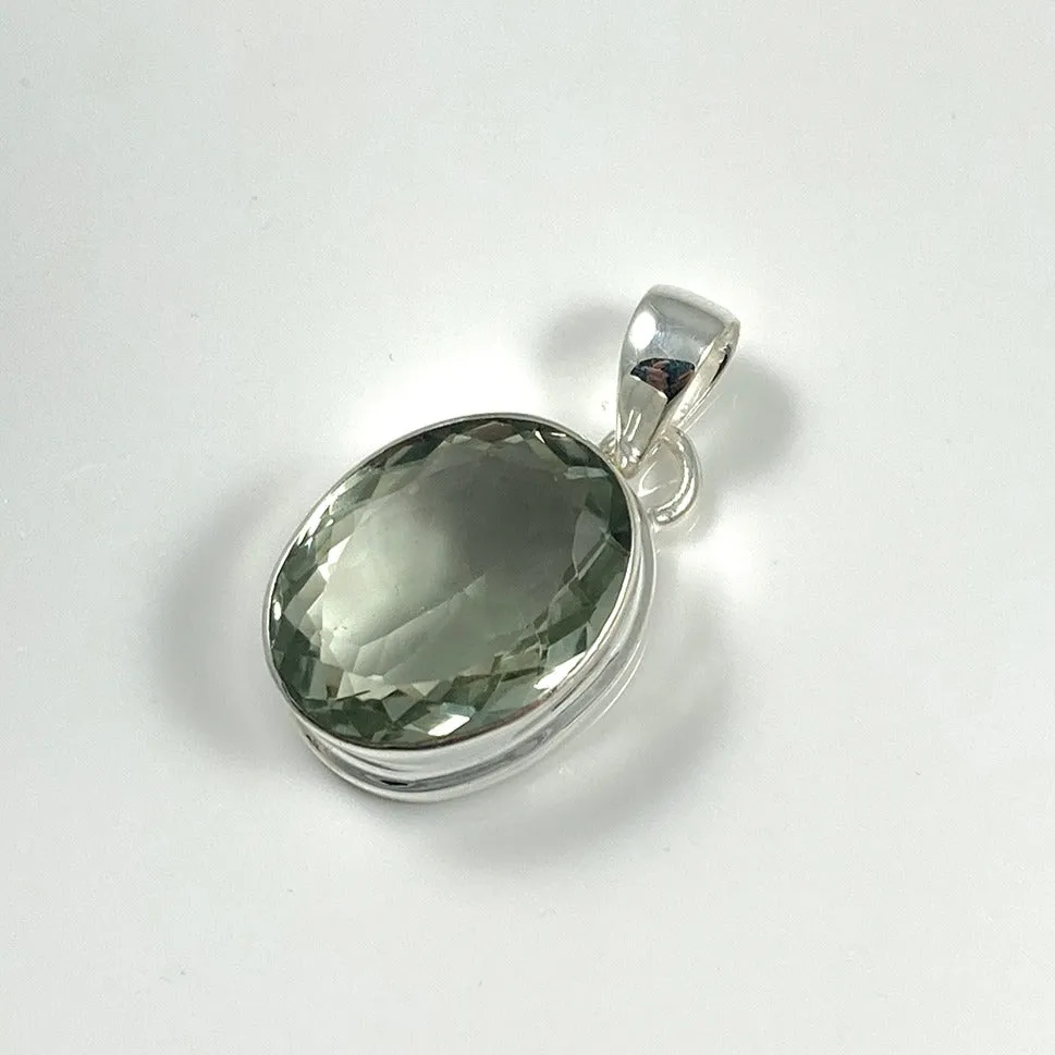 Green Amethyst Pendant