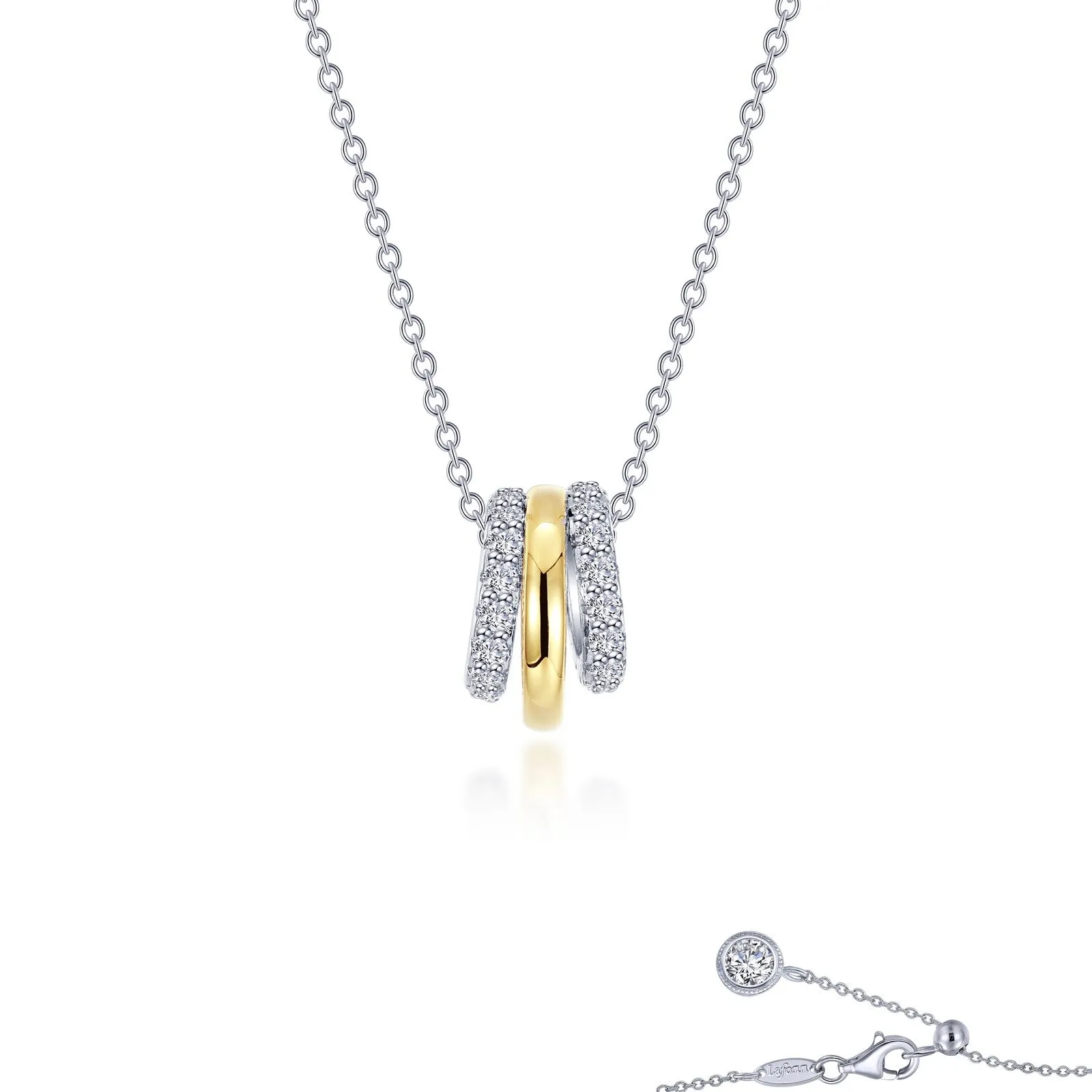 Lafonn Classic Diamond Necklace N0310CLT20