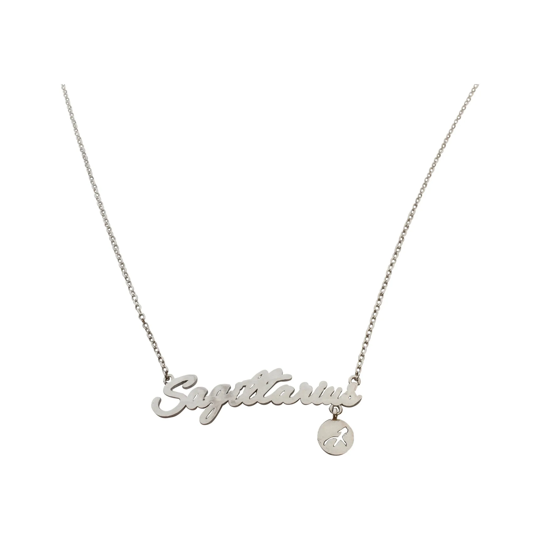 Leo Zodiac Necklace (silver)