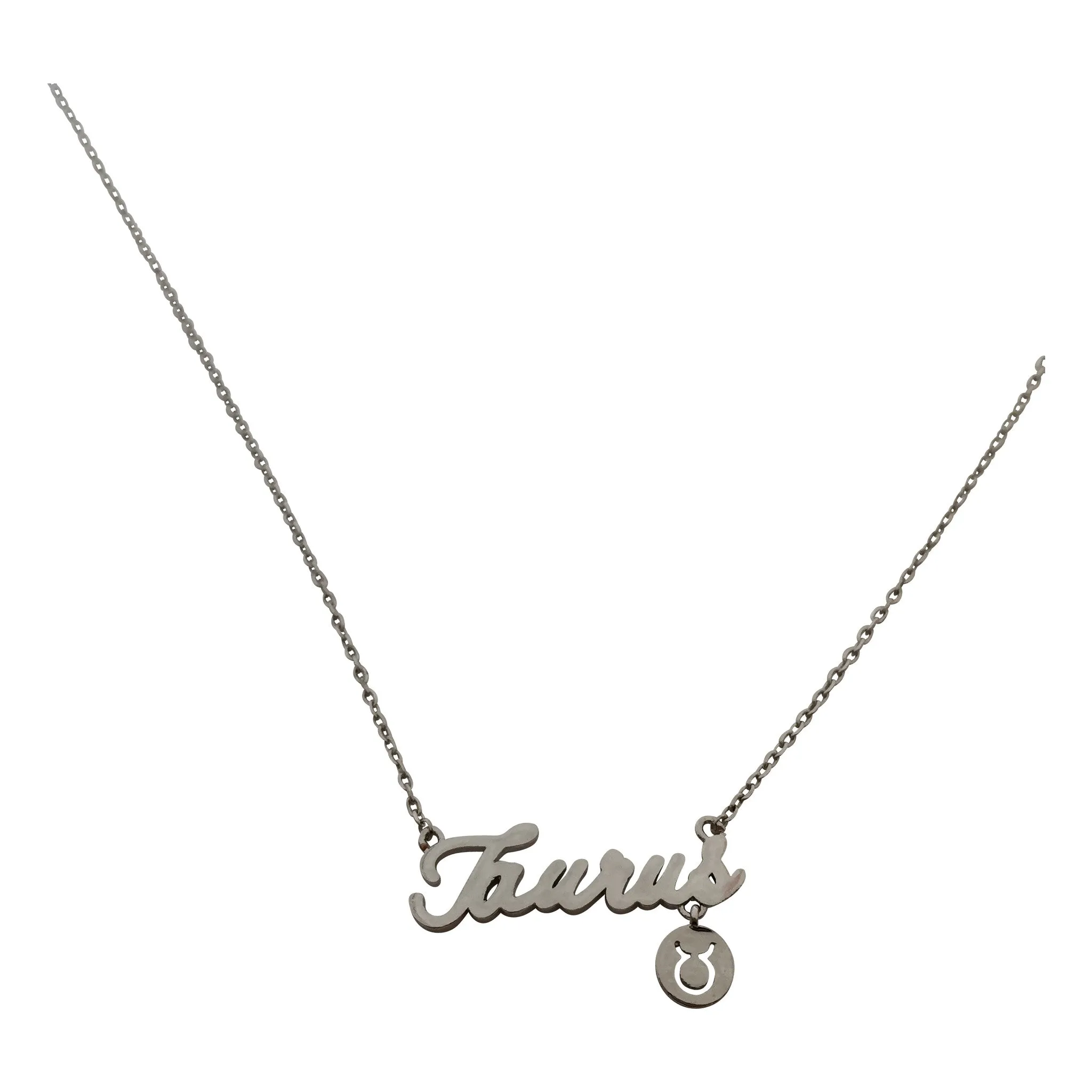 Leo Zodiac Necklace (silver)