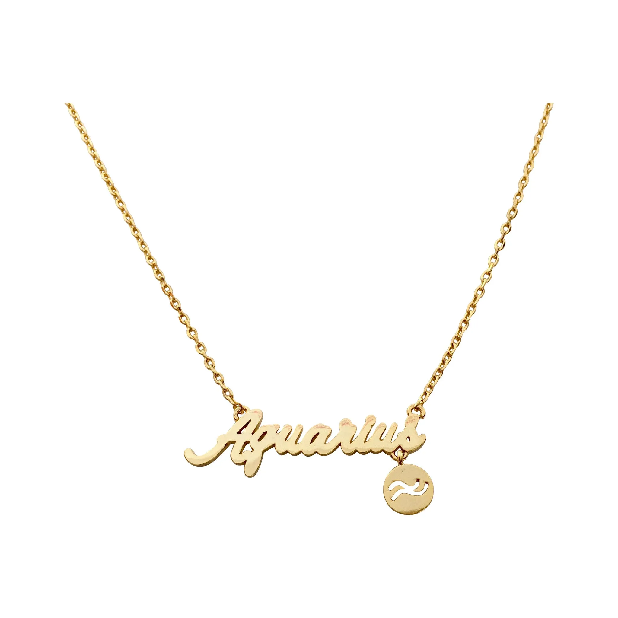 Leo Zodiac Necklace (silver)