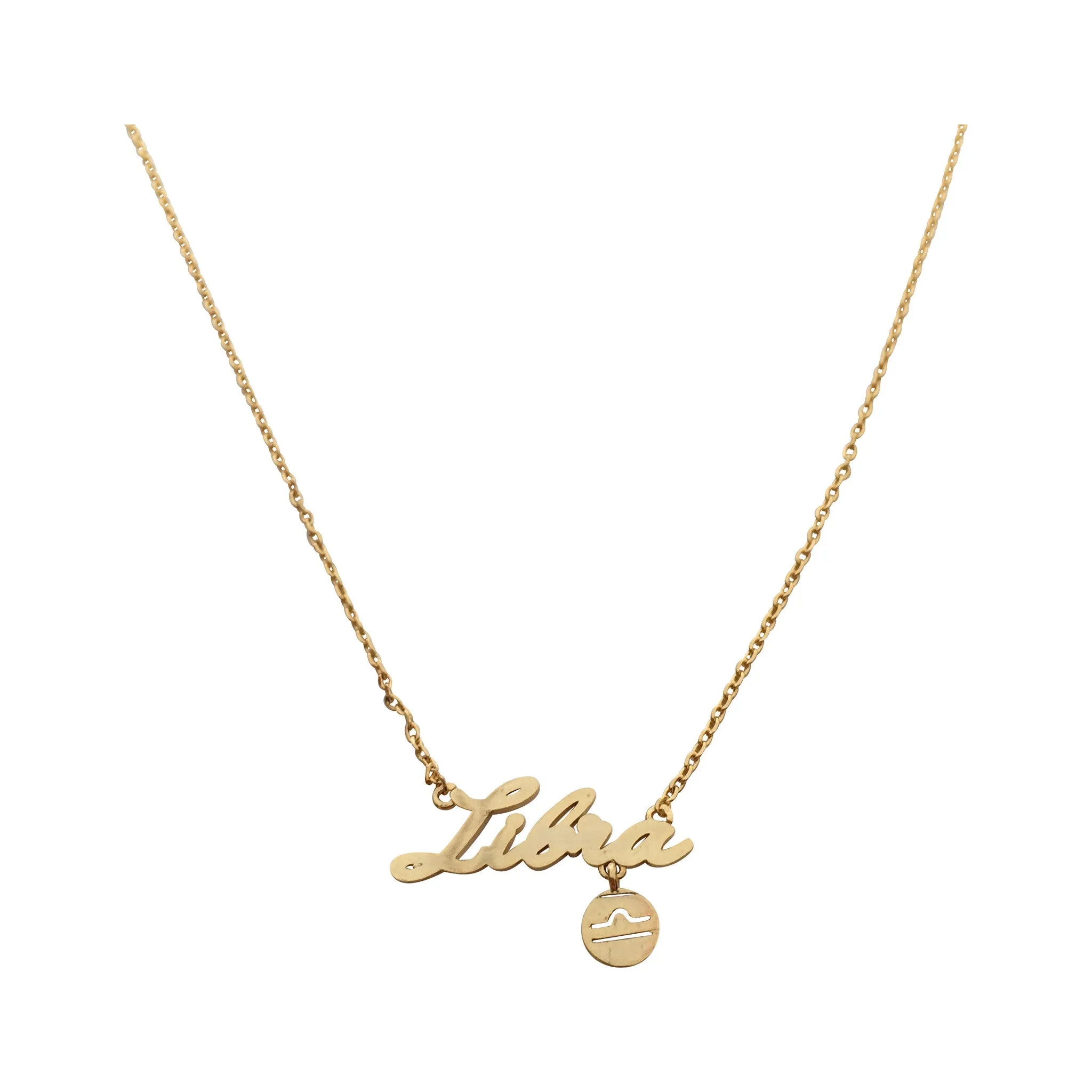 Leo Zodiac Necklace (silver)