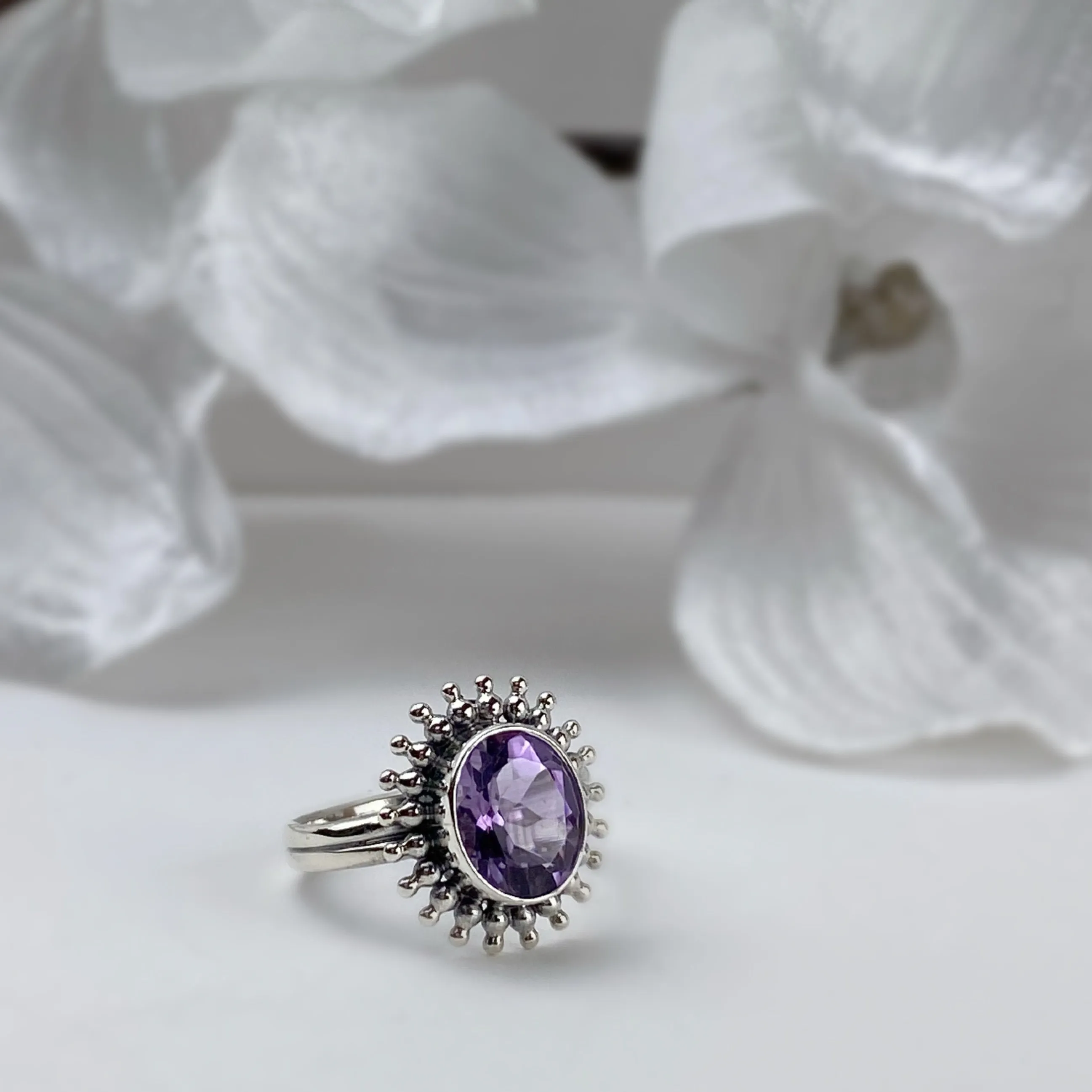 Lilac Burst Ring - VR718