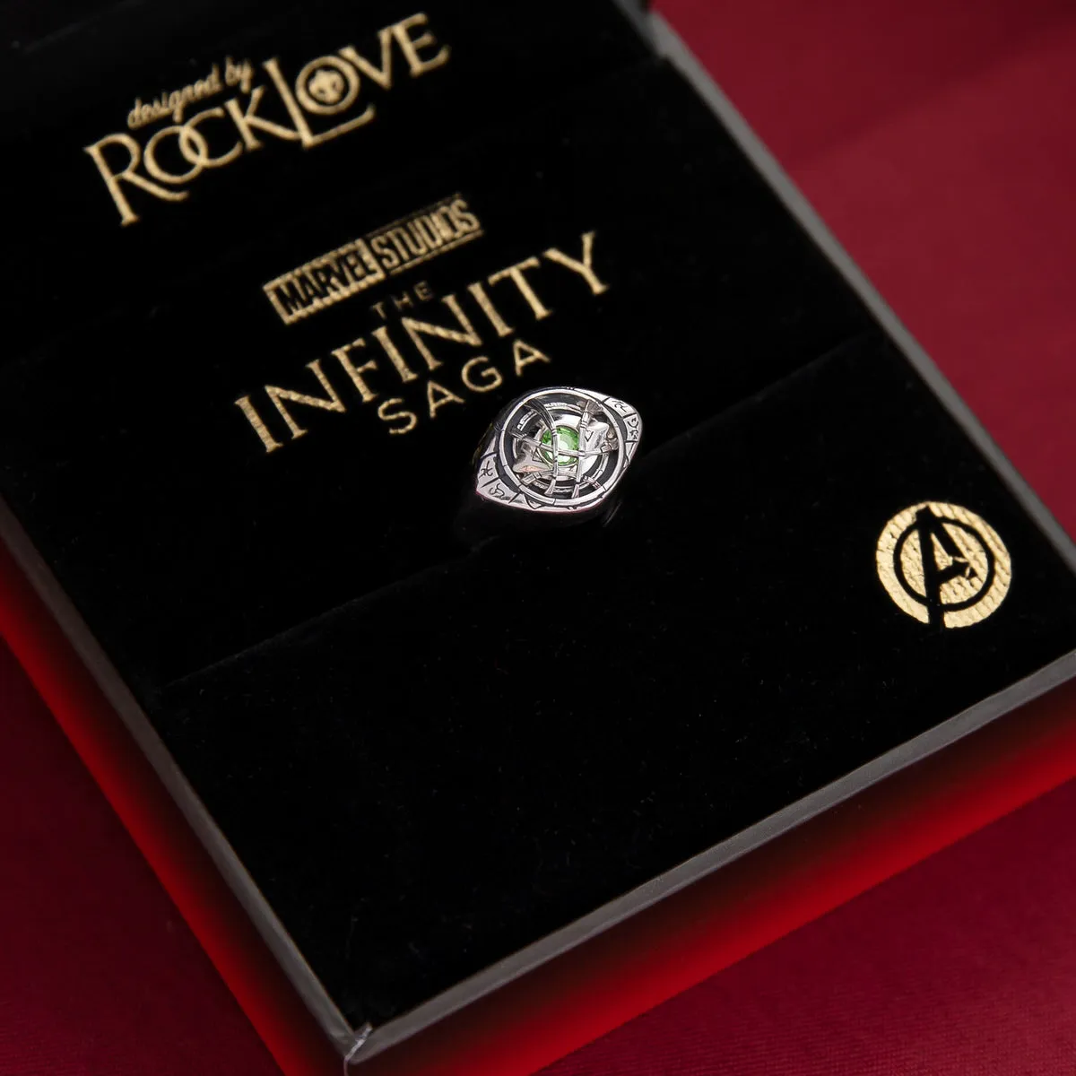 Marvel X RockLove DOCTOR STRANGE Eye of Agamotto Signet Ring