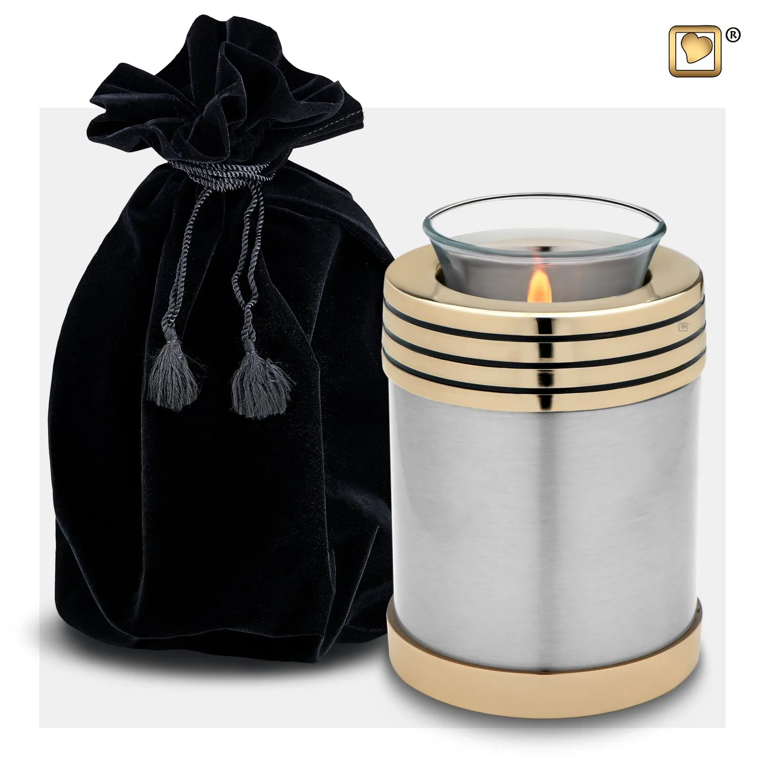 Monarch Platinum (Tealight Urn) - T665