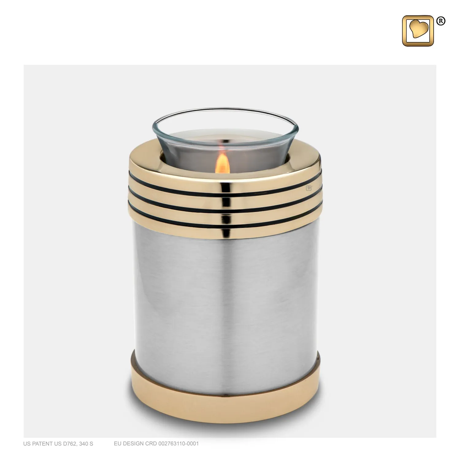 Monarch Platinum (Tealight Urn) - T665