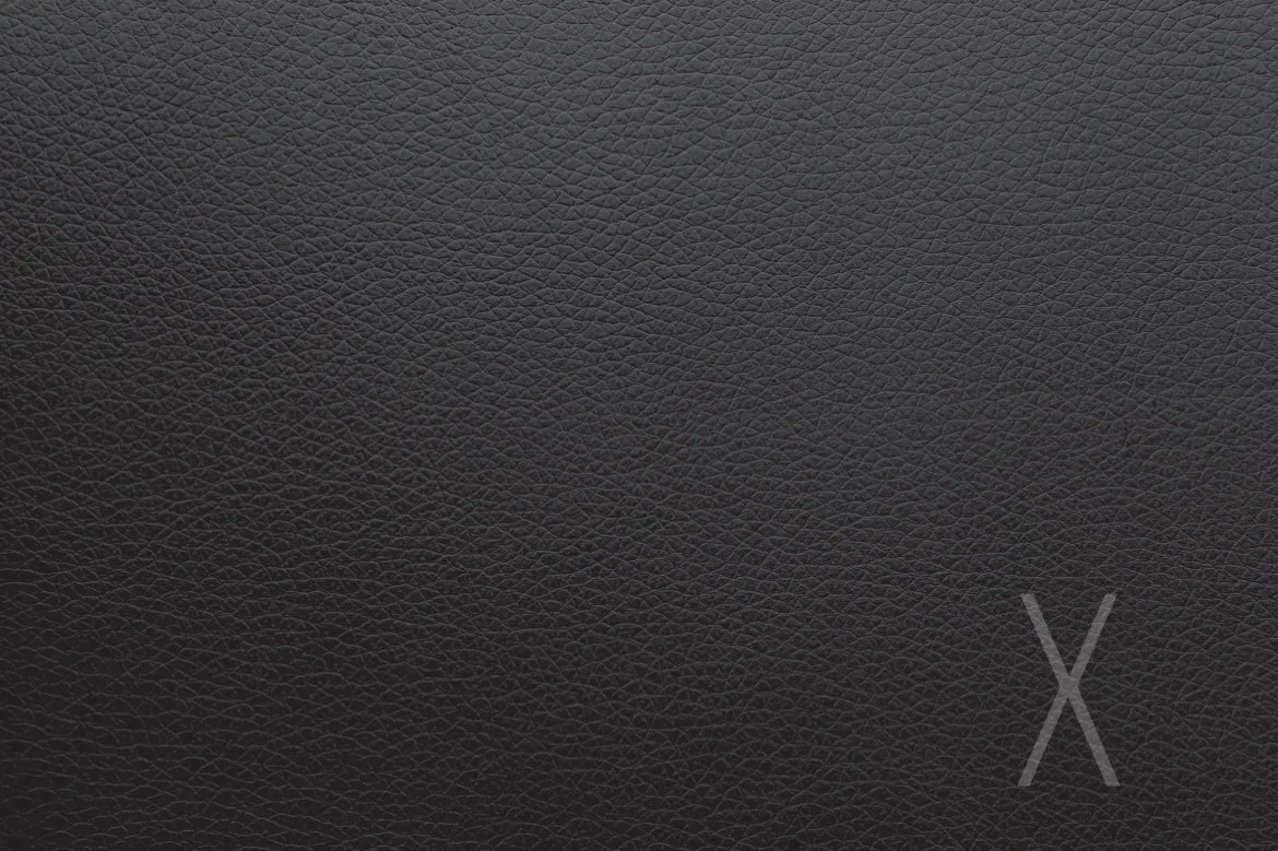 Monogram Leather Black - Placemat