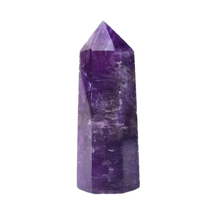 Natural Amethyst Quartz Point - Amethyst Points Tower - Amethyst Crystal Tower - Points for Jewelry Making - Gift - Healing Stone Wholesale