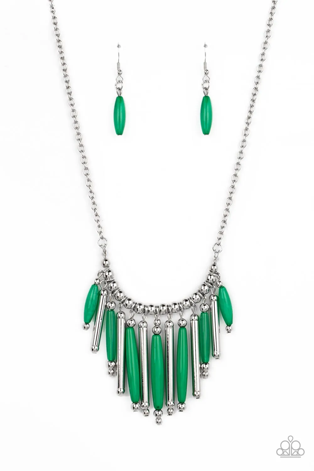 Necklaces Bohemian Breeze - Green N2354