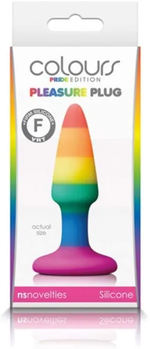 NS Novelties Colours Pride Edition Rainbow Mini Pleasure Plug