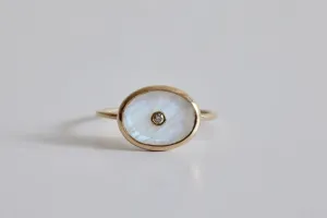 Pascale Monvoisin, Orso Ring, Moonstone