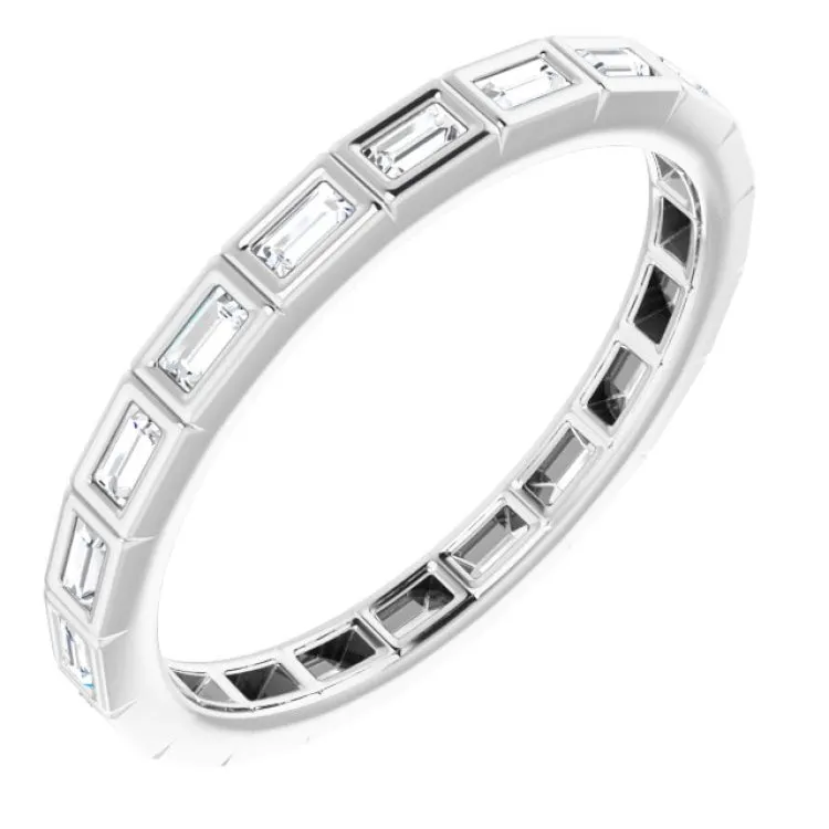 Platinum 1/4 CTW Diamond Eternity Band