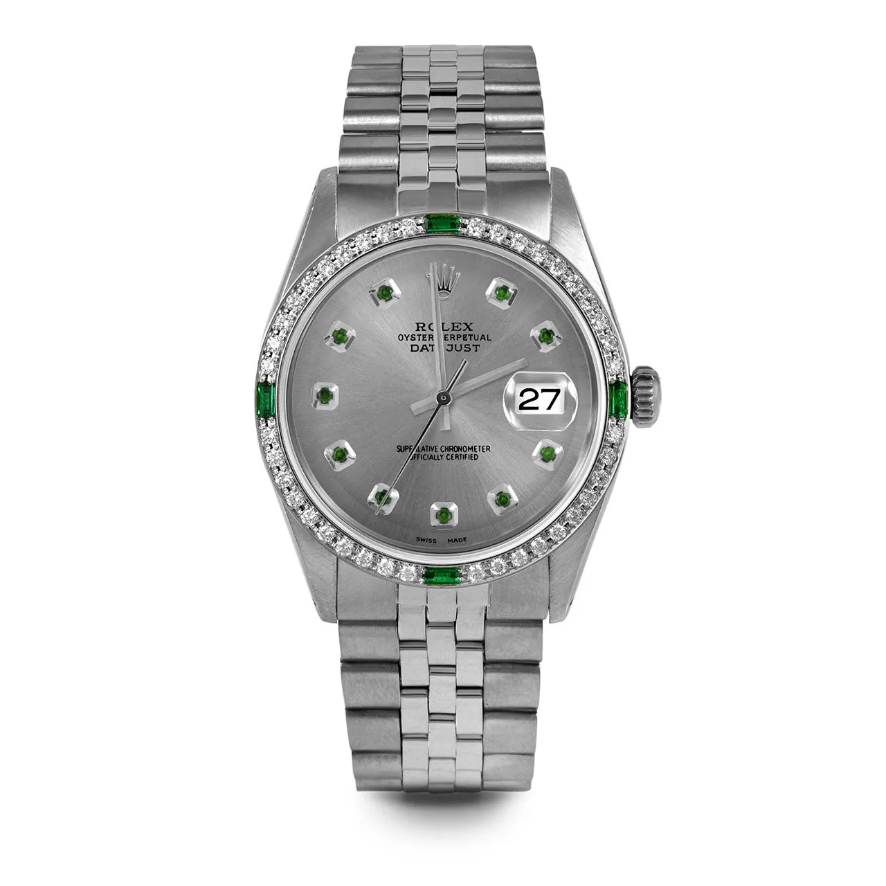 Rolex Datejust 36mm | 1601-SS-SLT-EMD-AM-4EMD-JBL