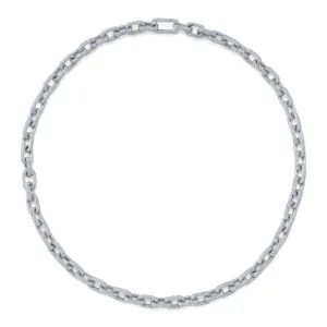 SC55014088Z16 14K White Gold Link Necklace