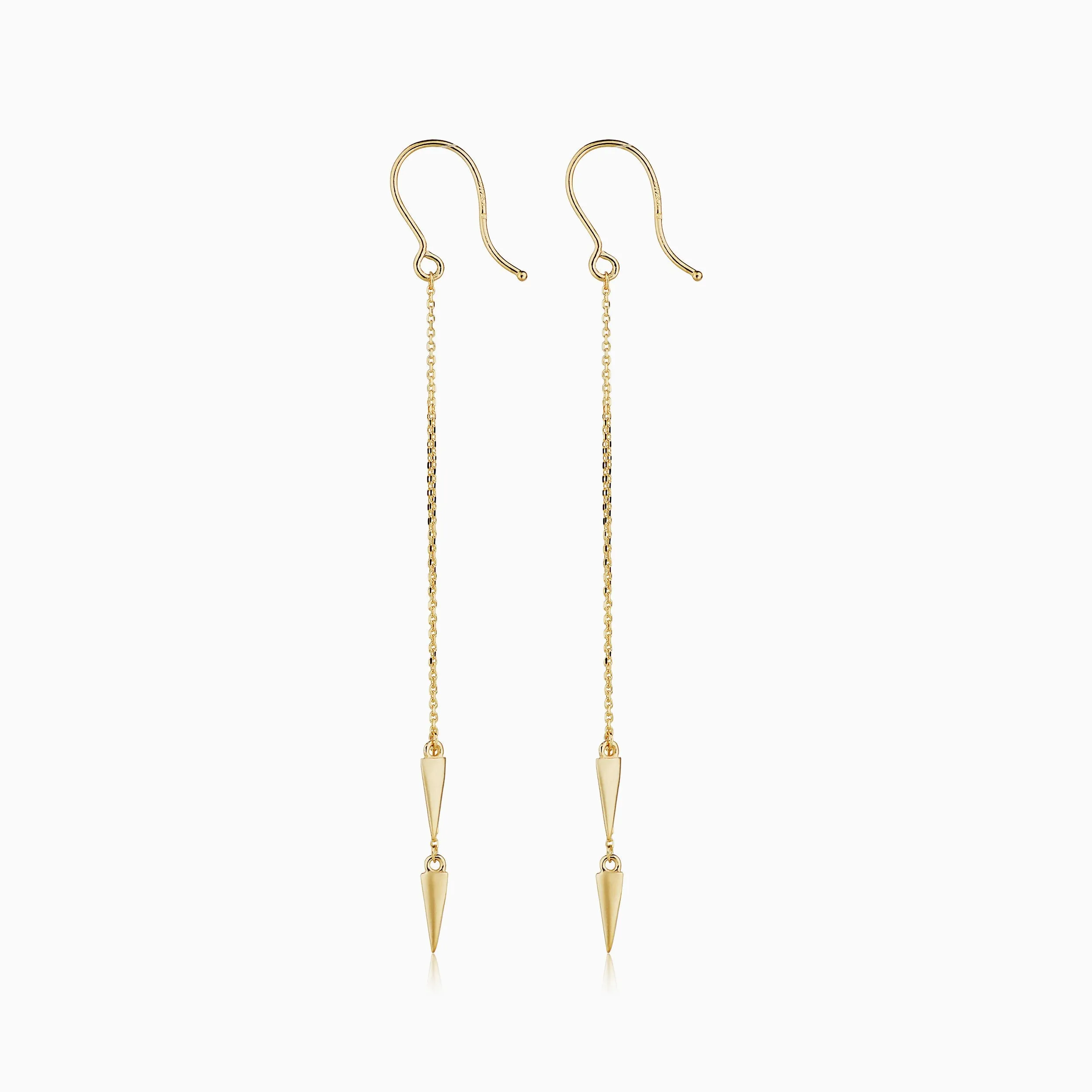 Sharp Dresser Drop Earrings