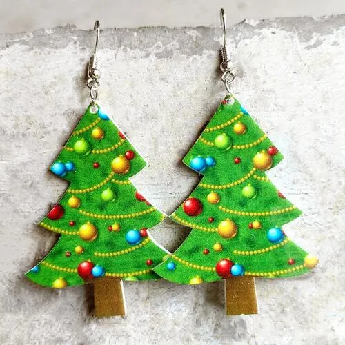 TEEK - Christmas Themed Dangle Earrings