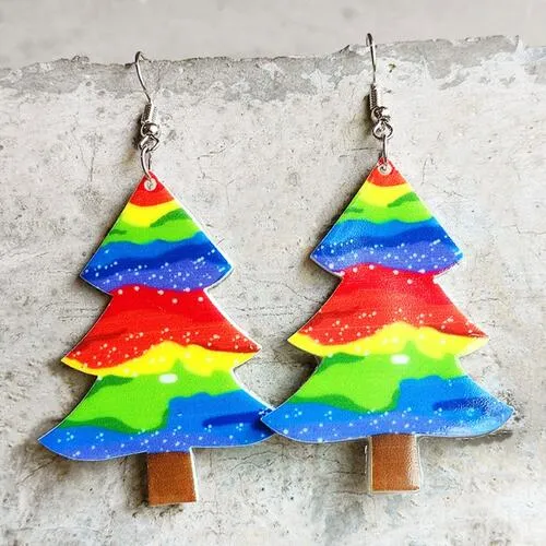 TEEK - Christmas Themed Dangle Earrings