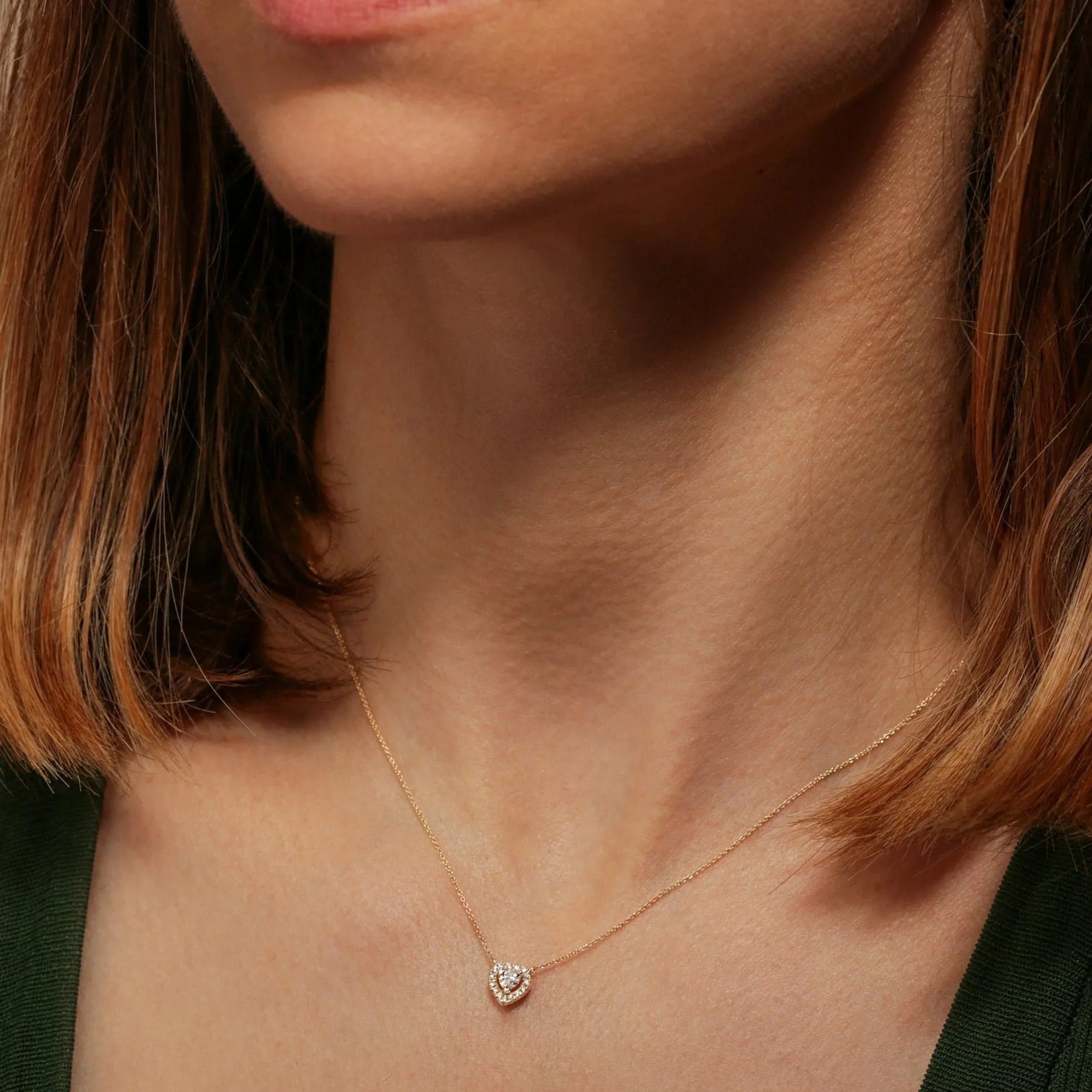 Tessa | 9ct Yellow Gold 0.25ct tw Lab Grown Diamond Necklace